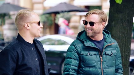 Hugo Boss Alex Thomson meets Valtteri Bottas in Helsinki