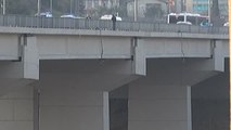 Ortaköy Viyadüğü'nde İntihar Girişimi