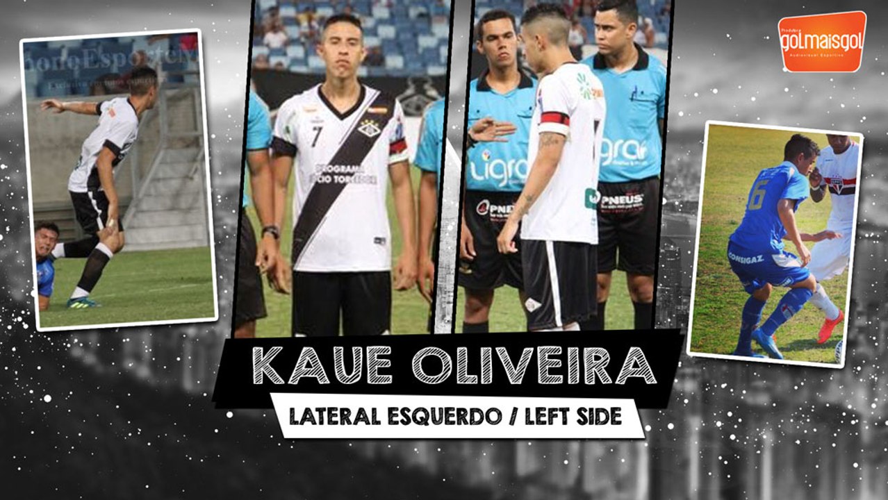 KAUE OLIVEIRA - Kaue Gustavo Pereira de Oliveira - Lateral Esquerdo - www.golmaisgol.com.br