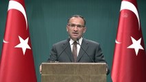 Bozdağ: '(Bahçeli'nin) Cumhurbaşkanımızı destekleme konusundaki açıklaması memnuniyet vericidir' - ANKARA