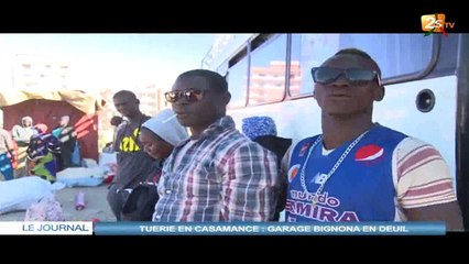 TUERIE EN CASAMANCE : GARAGE BIGNONA EN DEUIL