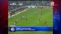 Gol de Gabriel Cortez en su debut en México con los Lobos BUAP