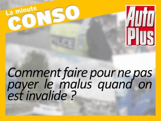Malus écologique : les invalides en sont exonérés