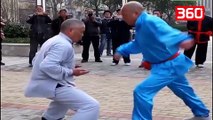 Njihuni me mjeshtrin e Kung Fu-së I cili ju mëson si të formoni këllqe prej çeliku (360video)