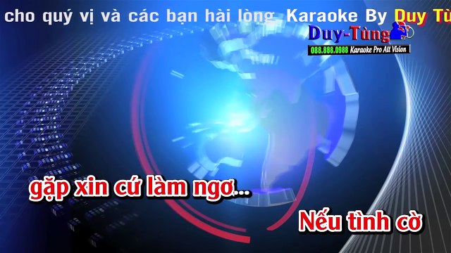 Karaoke - Liên Khúc Nhạc Sống Trữ Tình - Gặp Nhau Làm Ngơ - Organ Minh Công