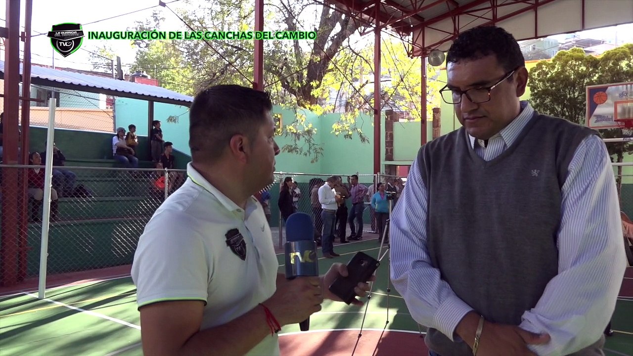 Inauguracion Canchas Del Cambio 2017