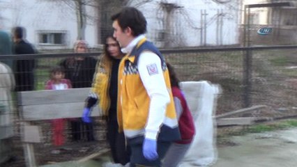 Ev yangını korkuttu