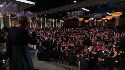 Frances McDormand Wins Best Actress in a Drama at the 2018 Golden Globes [720p]