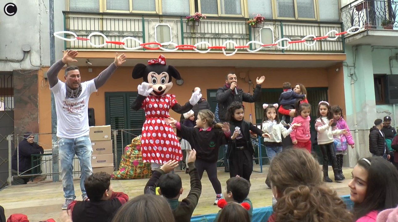 Casaluce (CE) - Natale a rione, la befana per i bambini (06.01.18)