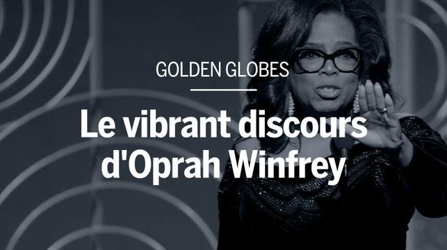 « Un nouveau jour est à l’horizon ! » : le discours poignant d’Oprah Winfrey aux Golden Globes