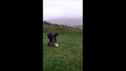 Un Ballon boomerang... ou comment la tempete te permet d'inventer un nouveau jeu