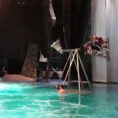 Cette balançoire est juste incroyable... Vertigineux