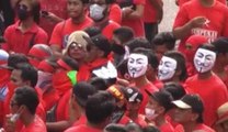 Konflik Malaysia, Merah dan Kuning Berunjuk Rasa