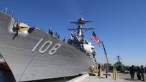 USS Wayne E. Meyer (DDG 108) Departs for Western Pacific