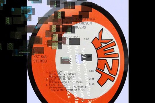 Neil Merryweather, John Richardson and Boers Dust My Blues 1970 Canada Psych Blues Rock