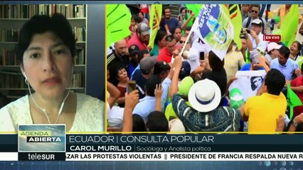 Carol Murillo: atrás de la Consulta hay una intencionalidad política