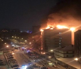 Rusya'da Yangın Kabusu: 130 Kişi Tahliye Edildi