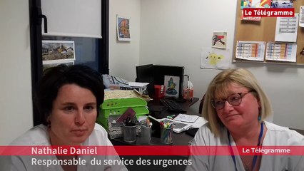 Hôpital du scorff à Lorient. Les urgences saturées depuis fin décembre