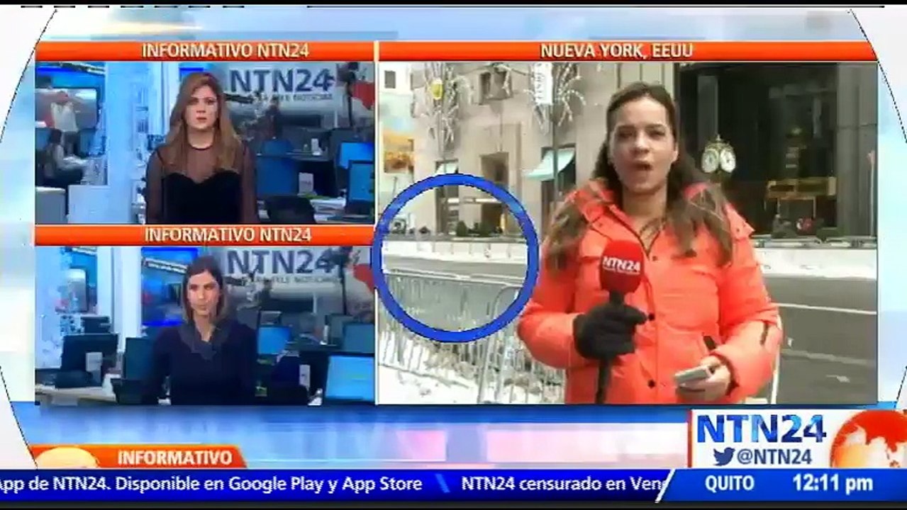 Reportan incendio en el techo de la Torre Trump en Nueva York