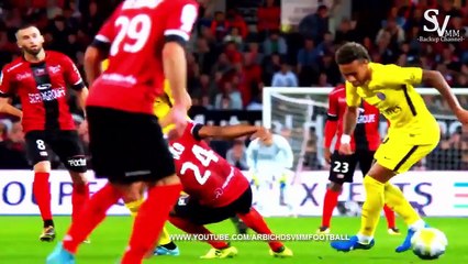اهداف ومهارات نيمار الخرافية التي ادهشت وبهذلة اندية دوري الفرنسي !!!2017 -HD-