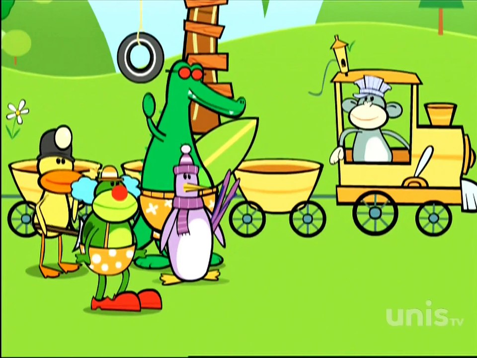 Bruno et les Bananamis E05 - Bruno, conducteur de locomotive