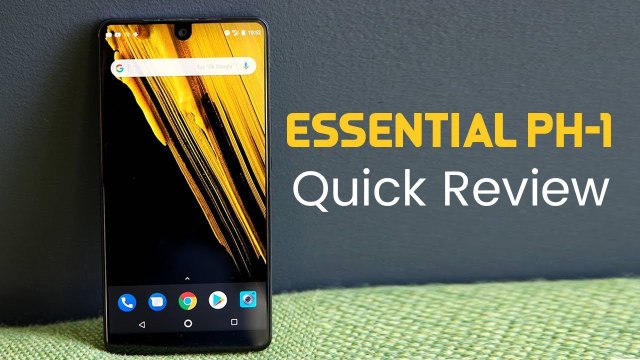 Essential PH-1 Phone quick review