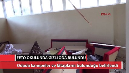 FETÖ’nün okulunda bulundu