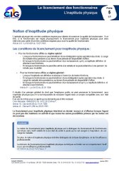 Le licenciement des fonctionnaires CIG VERSAILLES 2018