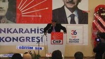 Afyonkarahisar'da CHP Kongresinde Arbede