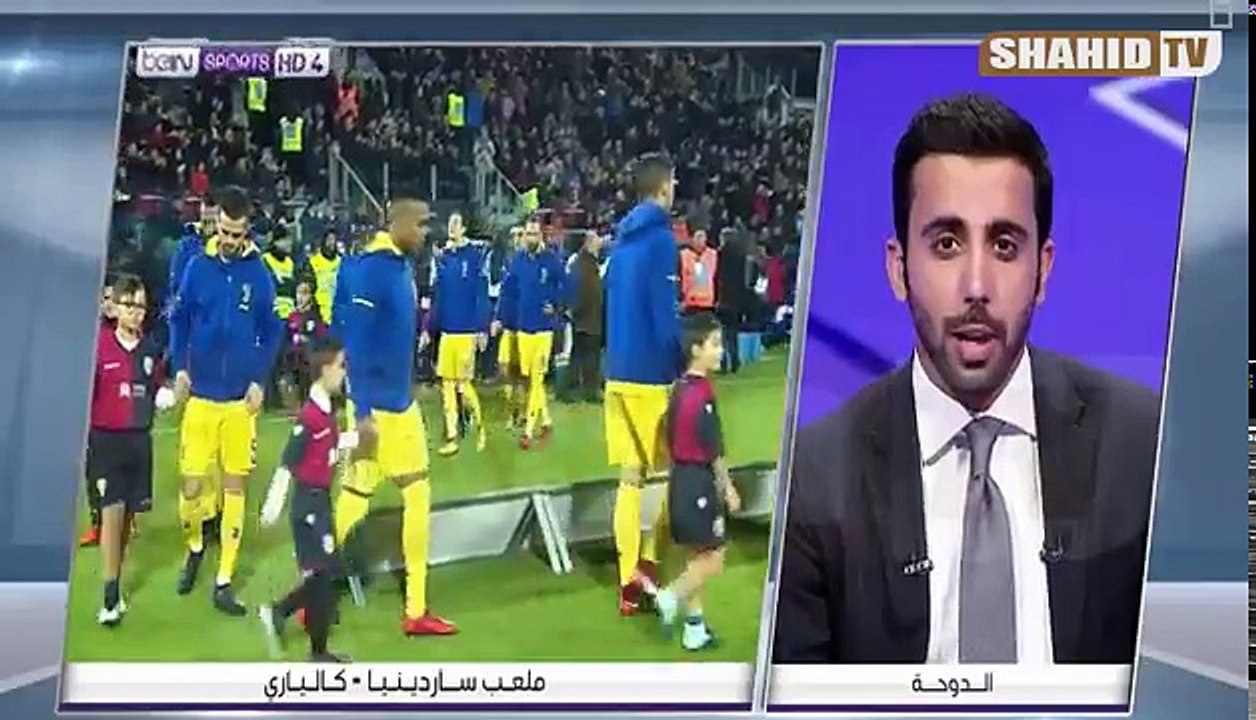 المهدي بنعطية يواصل التألق مع اليوفي بأداء رائع أمام كالياري 06/01/2018