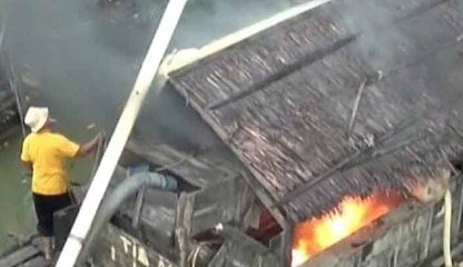 Ilegal, Petugas Bakar Mesin Tambang Timah