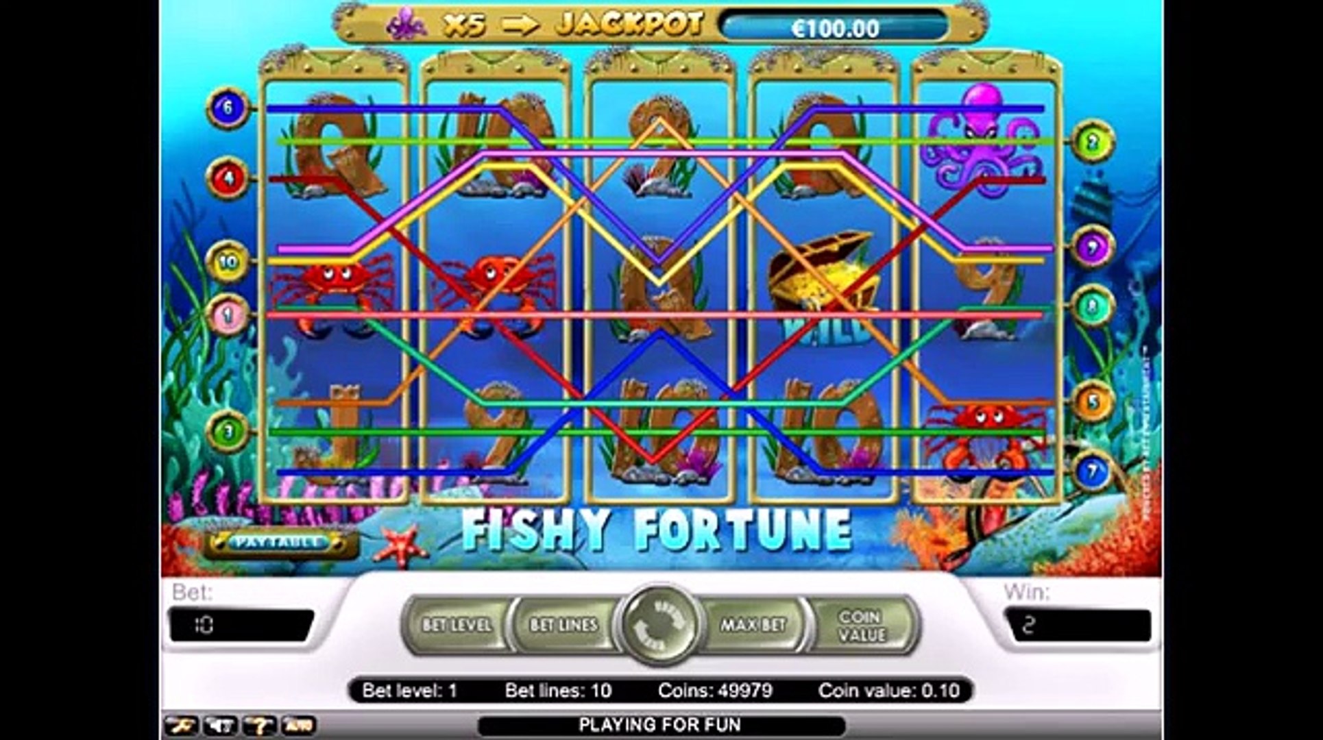 ⁣Клуб Вулкан онлайн представляет - игровой аппарат Fishy Fortune