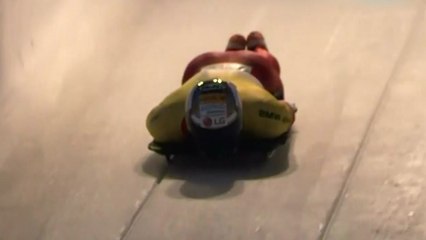 윤성빈, 스켈레톤 월드컵 6차 대회 금메달 / YTN