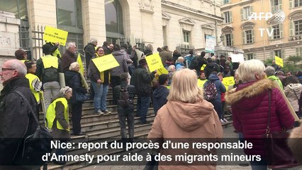 Aide aux migrants: report du procès d'une responsable d'Amnesty