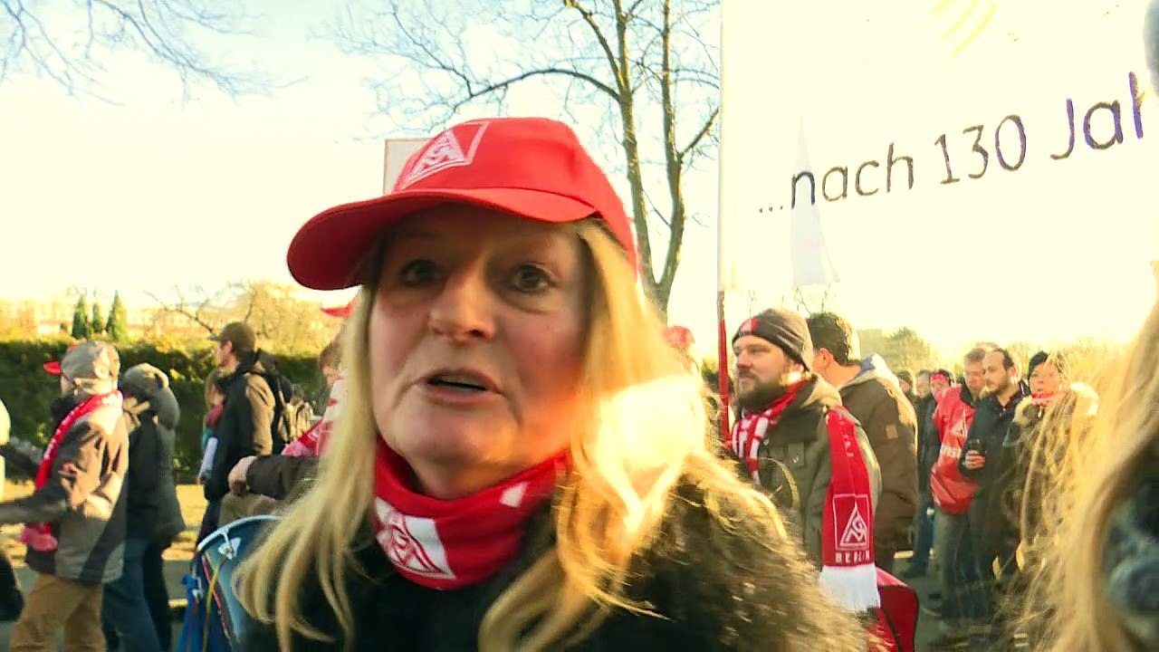 IG Metall macht mit Warnstreiks Druck im Tarifkonflikt