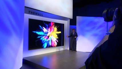 [기업] 삼성, '크기·모양 마음대로' 마이크로LED TV 첫 선 / YTN