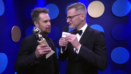 Download Video: Sam Rockwell Talks Winning Best Supporting Actor for 'Three Billboards Outside Ebbing, Missouri' | Golden Globes 2018