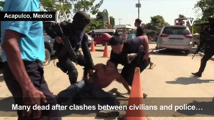 Deadly armed clashes in western Mexico