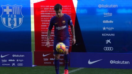 Transferts - Les premiers jongles de Coutinho au Camp Nou