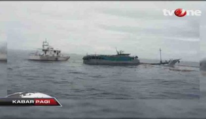 Kapal Kayu Indonesia Karam di Perairan Malaysia