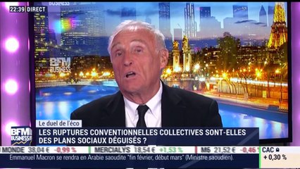 Le duel de l'éco: les ruptures conventionnelles collectives sont-elles des plans sociaux déguisés ? - 08/01