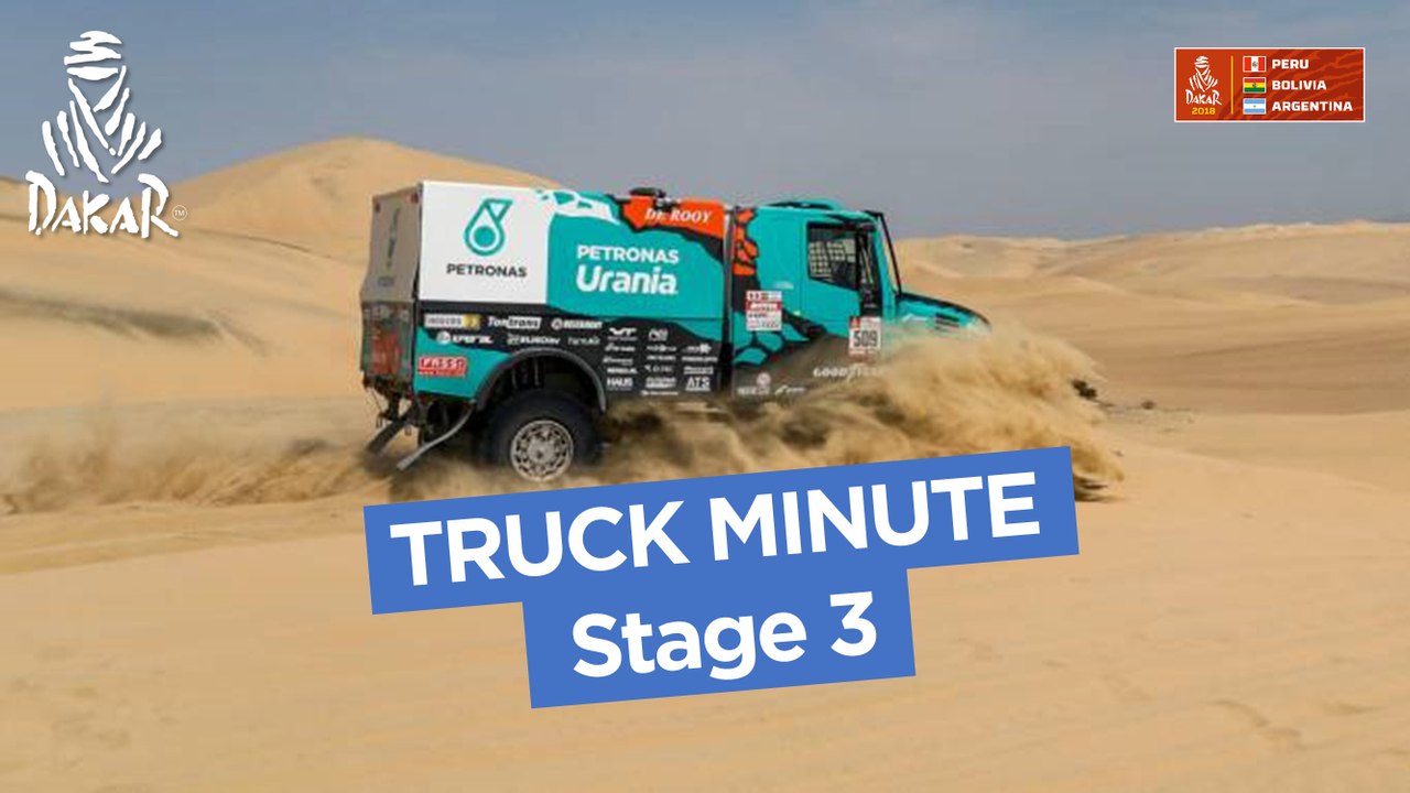 El minuto Camión / The Truck Minute / La Minute Camions - Étape 3 / Stage 3 - Dakar 2018