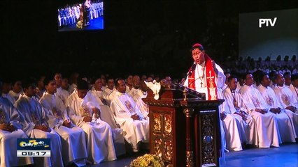 Cardinal Tagle, pinaalalahanan ang mga deboto sa tunay na kahulugan ng #Traslacion2018