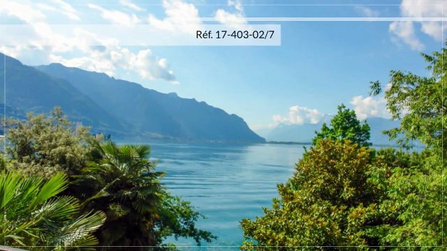 A vendre - Appartement - Clarens (1815) - 3.5 pièces - 110m²