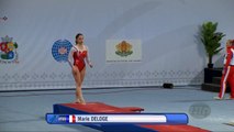 DELOGE Marie (FRA) - 2017 Trampoline Worlds, Sofia (BUL) - Qualification Tumbling Routine 2-