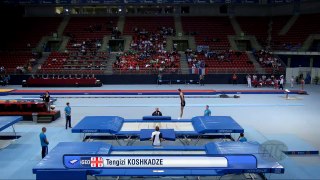 KOSHKADZE Tengizi (GEO) - 2017 Trampoline Worlds, Sofia (BUL) - Qualificati