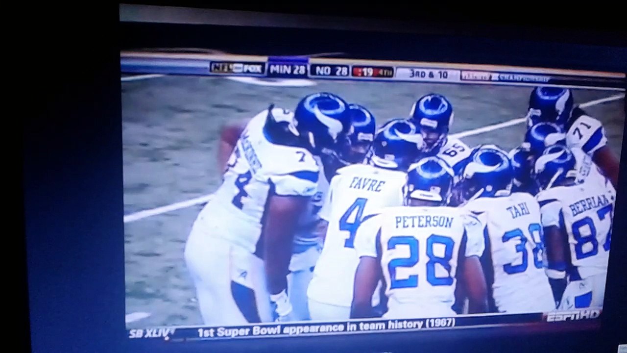 Vikings vs Saints Playoff Payback Game