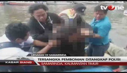 Detik-detik Penangkapan Pelaku Pemboman Gereja di Samarinda