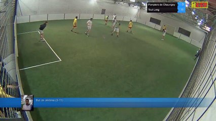 But de Jérôme  (3-11) - Pompiers de Chauvigny  Vs Tout Long - 08/01/18 20:00 - LIGUE 2