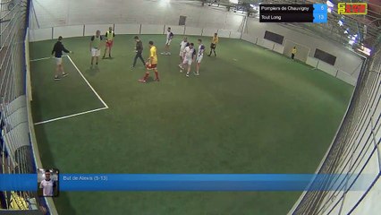 But de Alexis   (5-13) - Pompiers de Chauvigny  Vs Tout Long - 08/01/18 20:00 - LIGUE 2
